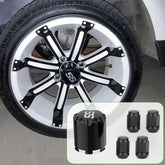 Black Golf Cart ITP SS Wheel Center Hub Caps